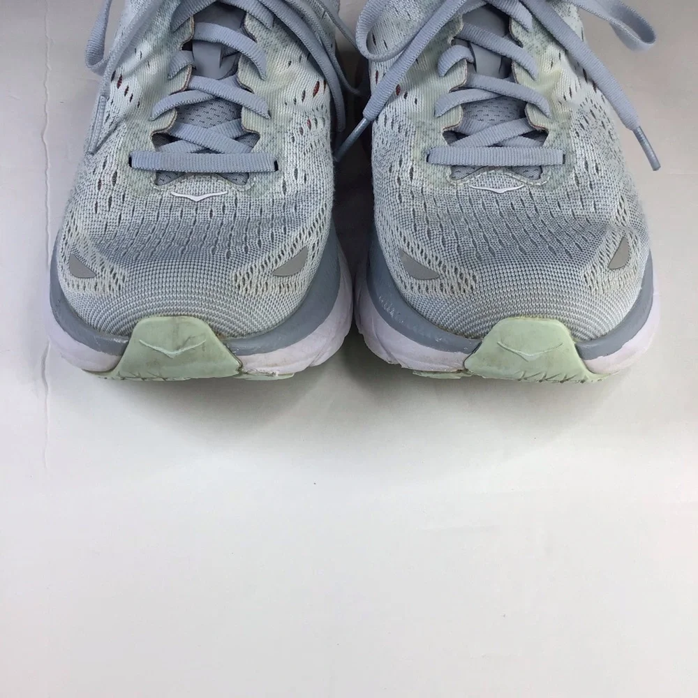 HOKA Clifton 8 Sneaker in Blue Fog Size 7.5 - Picture 3 of 16